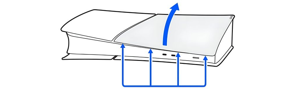 آموزش نصب و جدا کردن کاور PS5 اسلیم و پرو
