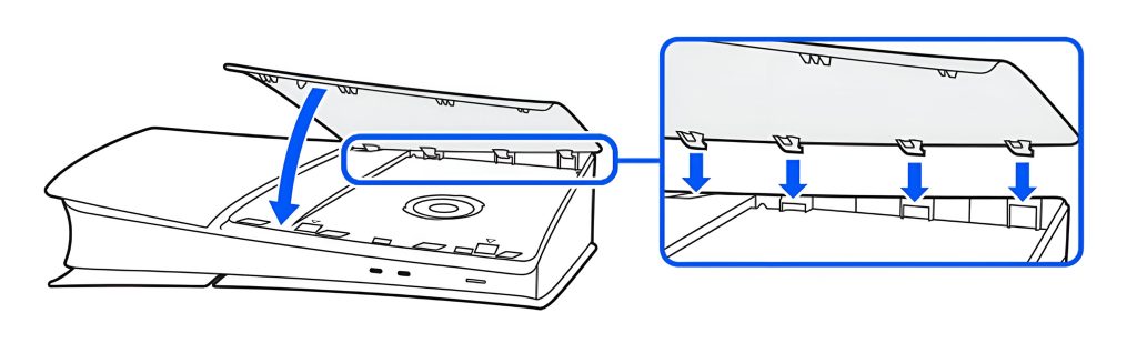 آموزش نصب و جدا کردن کاور PS5 اسلیم و پرو