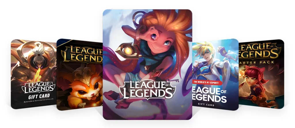 League Of Legends Gift Cart