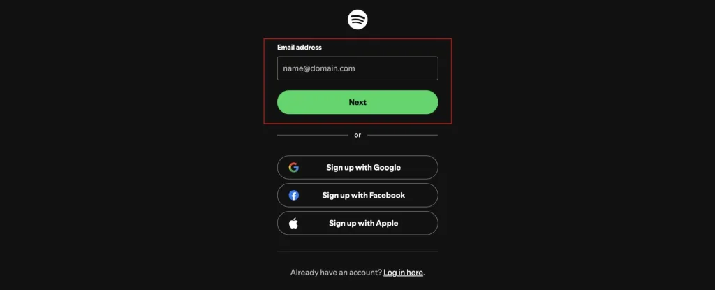 آموزش ساخت اکانت اسپاتیفای Spotify