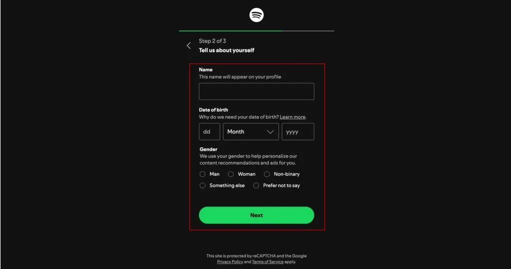 آموزش ساخت اکانت اسپاتیفای Spotify